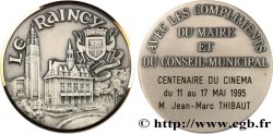 FUNFTE FRANZOSISCHE REPUBLIK Médaille, Compliments du Maire et du Conseil Municipal