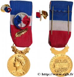 QUINTA REPUBLICA FRANCESA Médaille d’honneur du Travail, Or