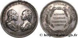 GERMANY - ELECTORATE  OF BAVARIA - MAXIMILIAN III JOSEPH Médaille, Mariage de Marie-Anna de Saxe et Maximilien III de Bavière