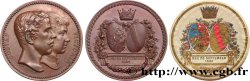 SUÈDE - GUSTAVE V Médaille, Mariage de Sophie Victoria de Bade avec Gustav, prince héritier de Suède