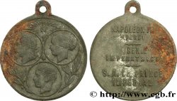 SECOND EMPIRE Médaillette, Famille impériale TB+