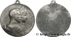 III REPUBLIC Médaille uniface, Couple impérial