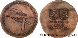 ALEMANIA Médaille, Mainz et le pont Theodor-Heuss