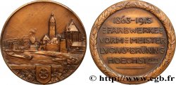 ALLEMAGNE Médaille, 50e anniversaire de l’entreprise Farbwerke vorm Meister, Lucius et Brüning TTB
