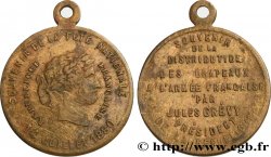 TROISIÈME RÉPUBLIQUE Médaillette, Souvenir de la distribution des drapeaux