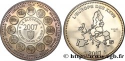 QUINTA REPUBLICA FRANCESA Médaille, Essai, Entrée de la Slovénie dans l’Euro