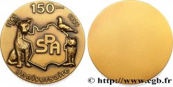 SOCIÉTÉS DE BIENFAISANCE Médaille, 150e anniversaire de la SPA