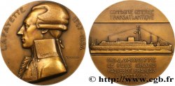 TERCERA REPUBLICA FRANCESA Médaille, Paquebot M. S. Lafayette