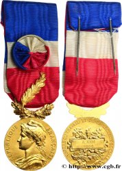 CUARTA REPUBLICA FRANCESA Médaille d’honneur du Travail, Or