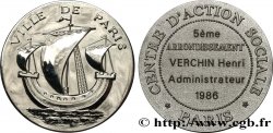 QUINTA REPUBLICA FRANCESA Médaille de récompense, Administrateur du centre d’action sociale