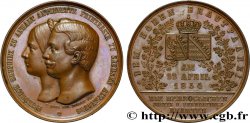 ALLEMAGNE - DUCHÉ D ANHALT-DESSAU - FRÉDÉRIC Ier Médaille, Mariage de Frédéric Ier, Duc d’Anhalt et Antoinette de Saxe-Altenbourg