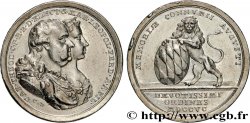 GERMANY - BAVARIA Médaille, Mariage de Charles Théodore de Bavière et Marie Léopoldine de Modène