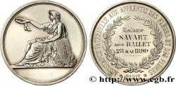 TERZA REPUBBLICA FRANCESE Médaille de récompense, Assistance paternelle aux apprentis des fleurs et des plumes