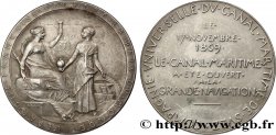 CANAUX ET TRANSPORTS FLUVIAUX Médaille, Compagnie Universelle du Canal maritime de Suez