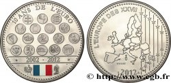 QUINTA REPUBLICA FRANCESA Médaille, Essai, 10 ans de l’Euro