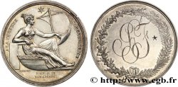 LOUIS XVIII Médaille, La conquête de l’Angleterre, Napoléon Ier, transformée en médaille de mariage TTB+