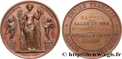 SECOND EMPIRE Médaille de 3e classe, attribuée à Henriette Browne