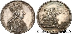 LOUIS XVI Médaille, Sacre de Louis XVI à Reims, transformée en médaille de mariage