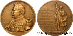DRITTE FRANZOSISCHE REPUBLIK Médaille, Maréchal Joffre, Discours de la bataille de la Marne