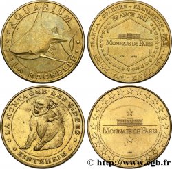 MONUMENTS ET HISTOIRE Médaille touristique, Lot de 2 ex.