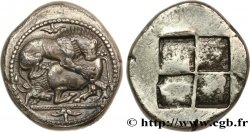 CINQUIÈME RÉPUBLIQUE Médaille antiquisante, Tétradrachme d’Acanthe, Macédoine
