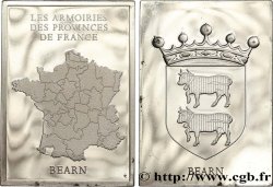 QUINTA REPUBBLICA FRANCESE Plaquette, Les armoiries des provinces de France, Béarn