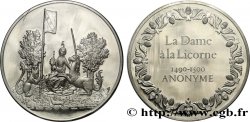 ART, PAINTING AND SCULPTURE Médaille, La Dame à la licorne