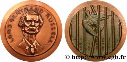 SCIENCES & SCIENTIFIQUES Médaille, Lord Bertrand Russell