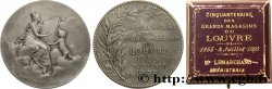 III REPUBLIC Médaille, Cinquantenaire des Grands Magasins du Louvre