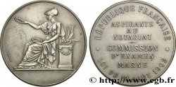 NOTAIRES DU XIXe SIECLE Médaille, Notaires de La Marne