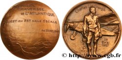 AERONAUTICS - AVIATION : AVIATORS & AIRPLANES Médaille, Charles Lindbergh, Première traversée de l’Atlantique