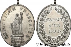 THE CONVENTION Médaille, Respect à la loi