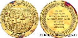 HISTOIRE DE FRANCE Médaille, Construction du château de Versailles