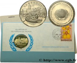 LES MÉDAILLES DES NATIONS DU MONDE Médaille, La Barbade