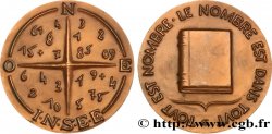 EDUCATION / SCHOOLS Médaille, Tout est nombre, Le nombre est dans tout