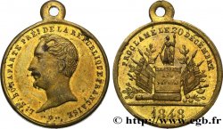 DEUXIÈME RÉPUBLIQUE Médaille, Élection du président Louis Napoléon Bonaparte