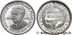 TERCERA REPUBLICA FRANCESA Médaille, Millerand, Président de la République Française