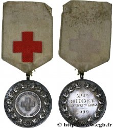 TROISIÈME RÉPUBLIQUE Médaille, Association des dames françaises reconnaissante