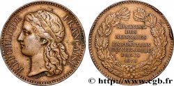 TERCERA REPUBLICA FRANCESA Médaille, Administration des monnaies