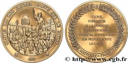HISTOIRE DE FRANCE Médaille, Clovis, roi des Francs
