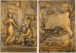 III REPUBLIC Plaque de récompense,Conservatoire National des Arts et Métiers, Cours Publics
