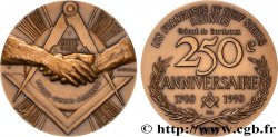 FRANC-MAÇONNERIE - PARIS Médaille, 250e anniversaire de l’Orient de Bordeaux