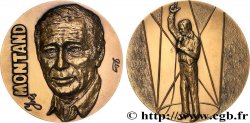 ARTISTS : MUSICIANS, PAINTERS, SCULPTORS Médaille, Yves Montand