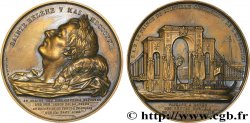 PREMIER EMPIRE / FIRST FRENCH EMPIRE Médaille, Passage à Rouen des restes mortels de Napoléon Ier, refrappe