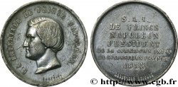 SEGUNDO IMPERIO FRANCES Médaille, Prince Napoléon, président de la commission impériale