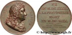 METALLIC GALLERY OF THE GREAT MEN FRENCH Médaille, Jean Racine