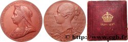 GRAN BRETAÑA - VICTORIA Médaille, 60e anniversaire de règne de Victoria