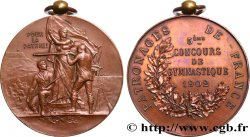 TROISIÈME RÉPUBLIQUE Médaille, Patronages de France, 5e concours de gymnastique