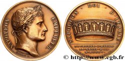 PRIMER IMPERIO Médaille, Napoléon Ier couronné roi d Italie, refrappe