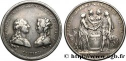 LOUIS XVI Médaille, Mariage du dauphin TB+